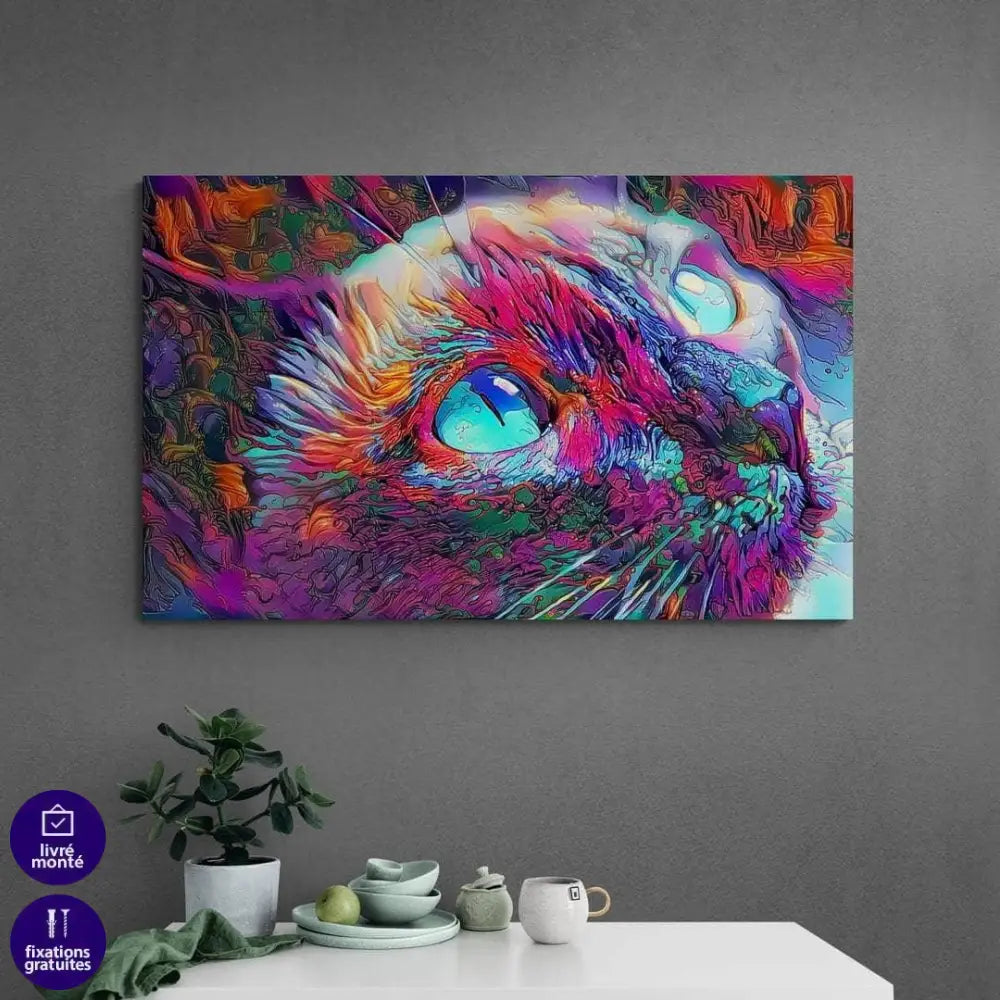 Tableau Chat Moderne - Montableaudeco