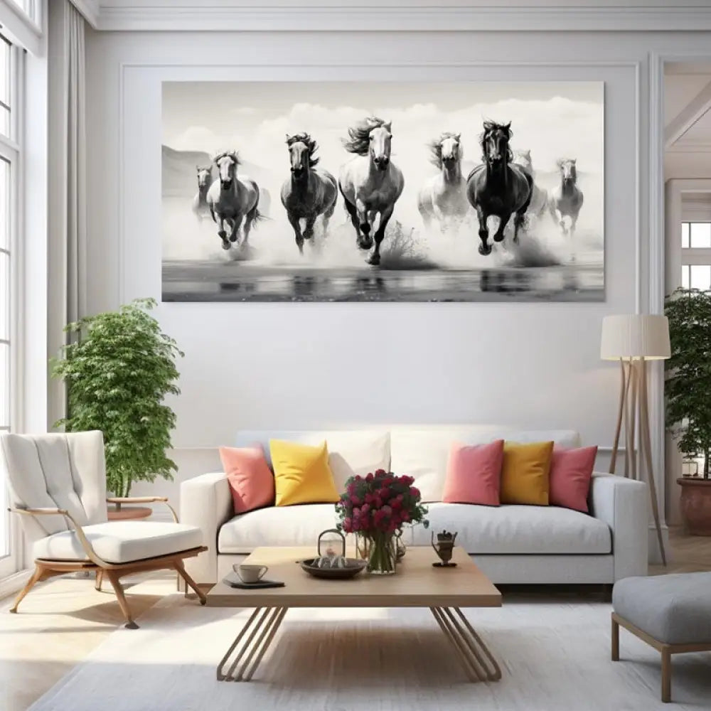 Tableau Cheval Galop Sauvage Tableau Cheval