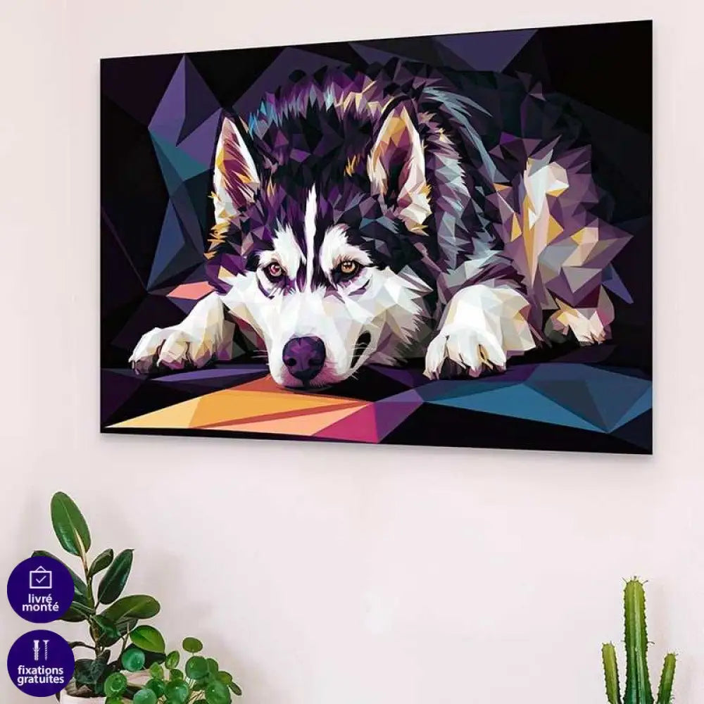 Tableau Chien | Husky de Sibérie | Profitez de L'Offre De Bienvenue