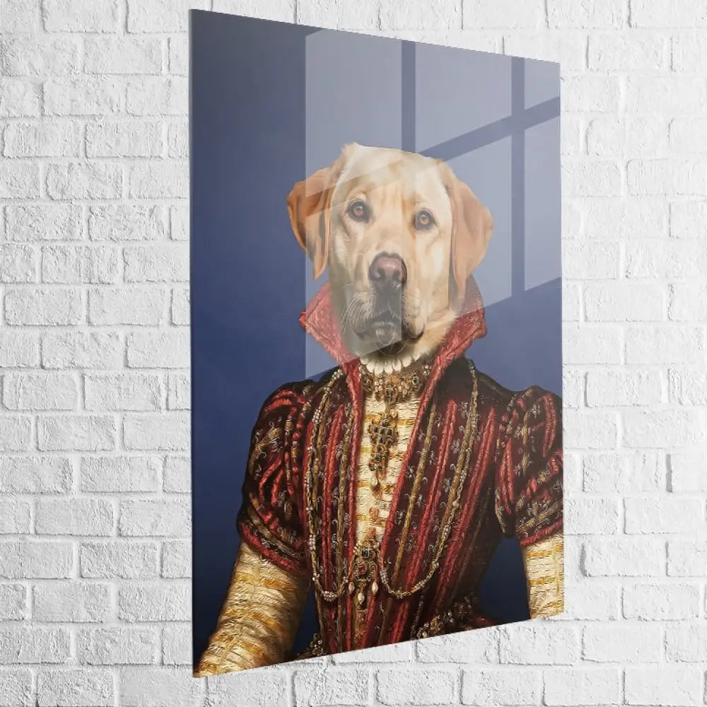 Art mural original Tableau Chien Personnalisé noble et raffiné