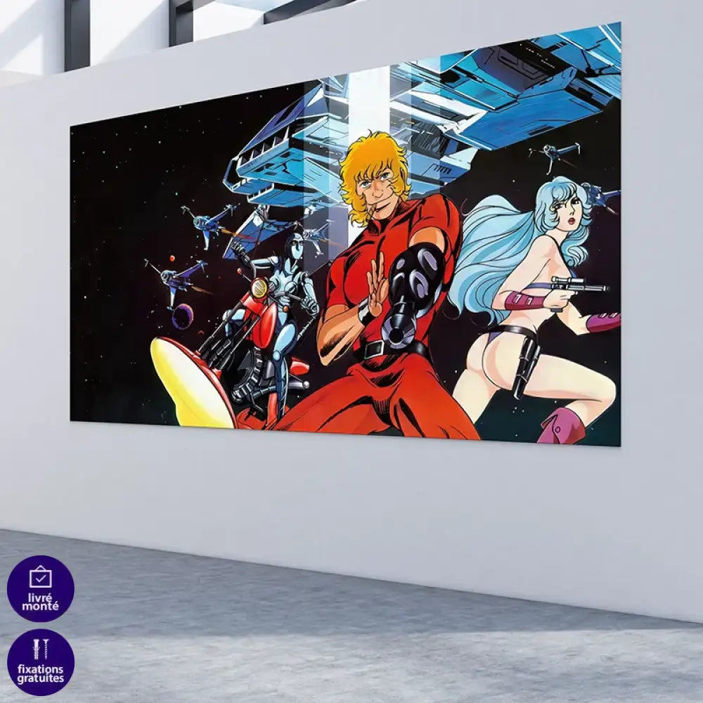 Affiche d’art Cobra héros intergalactique
