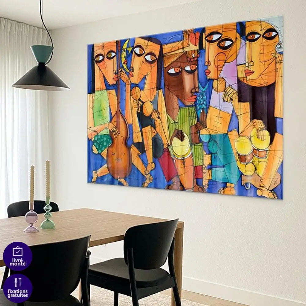 Tableau Contemporain Musique - Montableaudeco