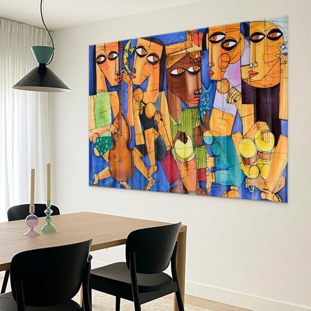 Tableau Contemporain Musique - Montableaudeco