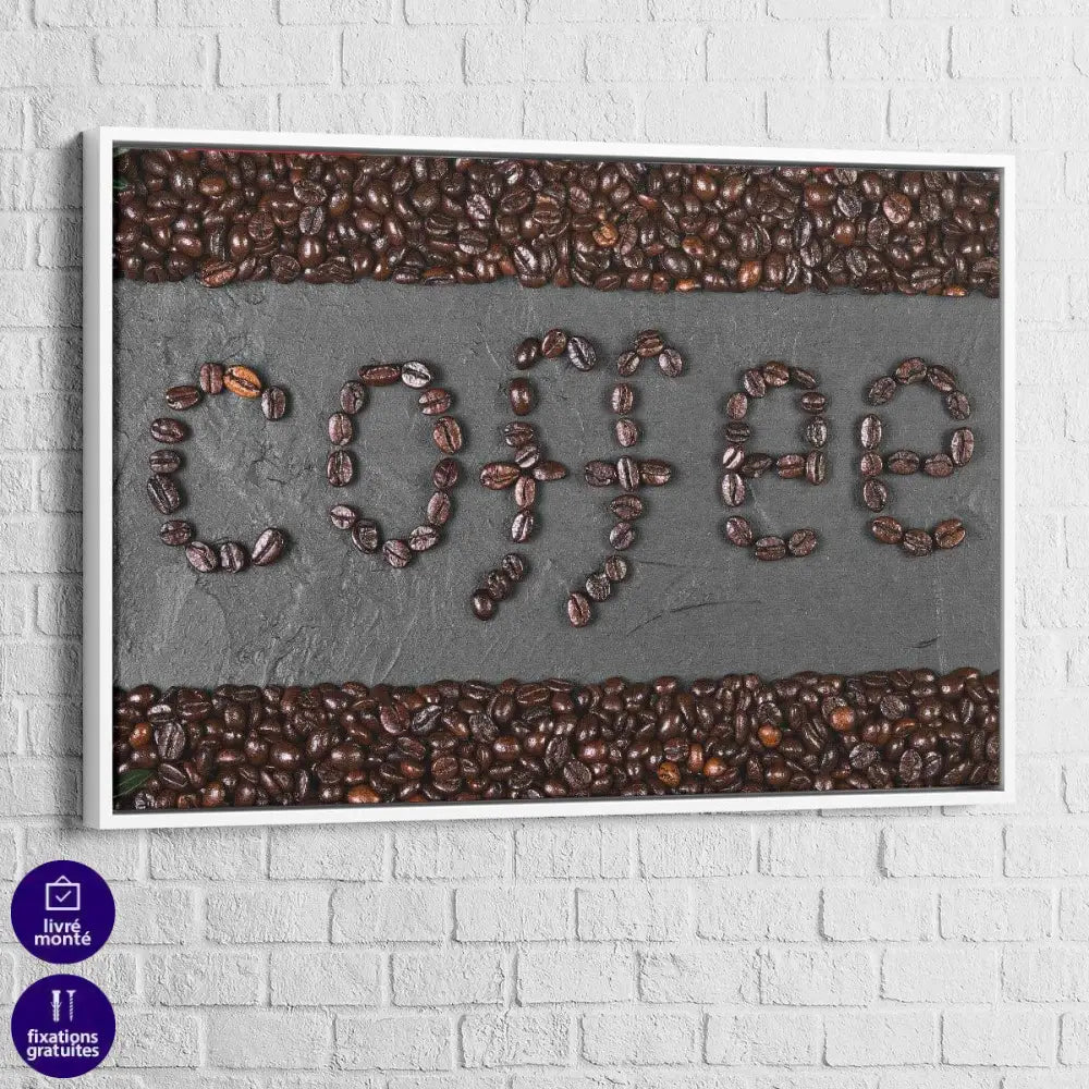 Tableau Cuisine Café Les Grains - Montableaudeco