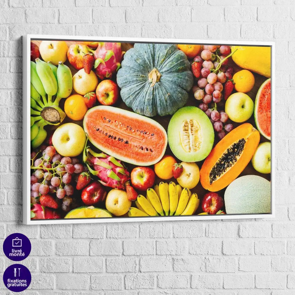 Tableau Cuisine Les Fruits - Montableaudeco