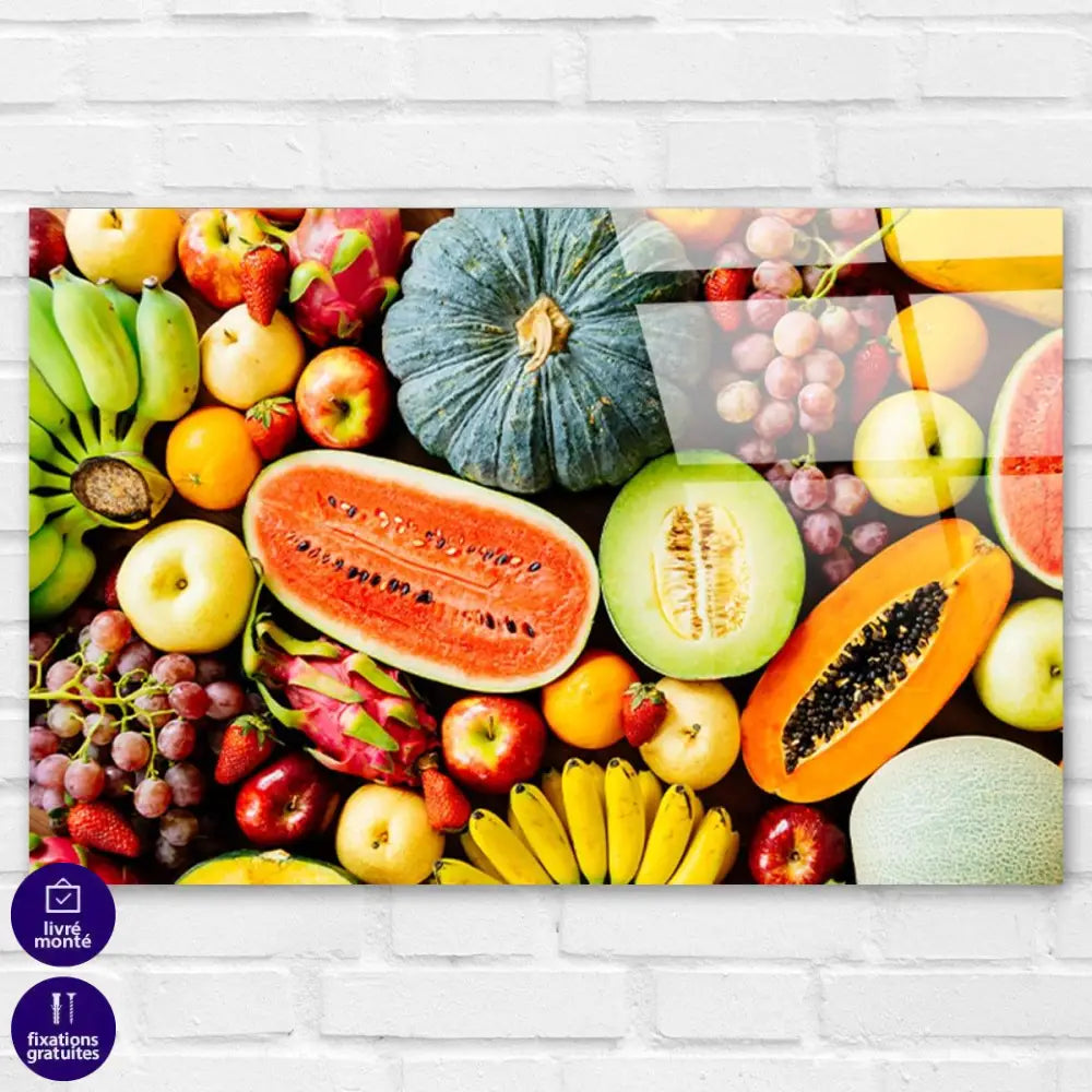 Tableau Cuisine Les Fruits - Montableaudeco