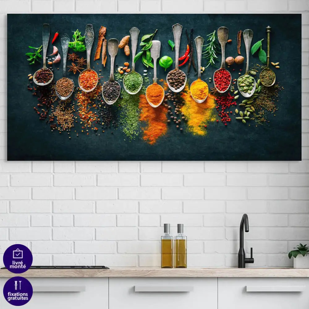 Tableau Cuisine Secrets des Épices