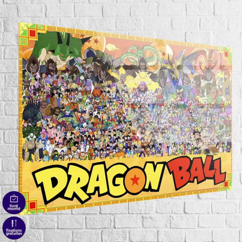 cadre flottant dragon ball