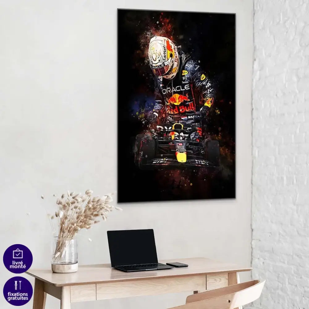 Tableau F1 Red bull - Montableaudeco