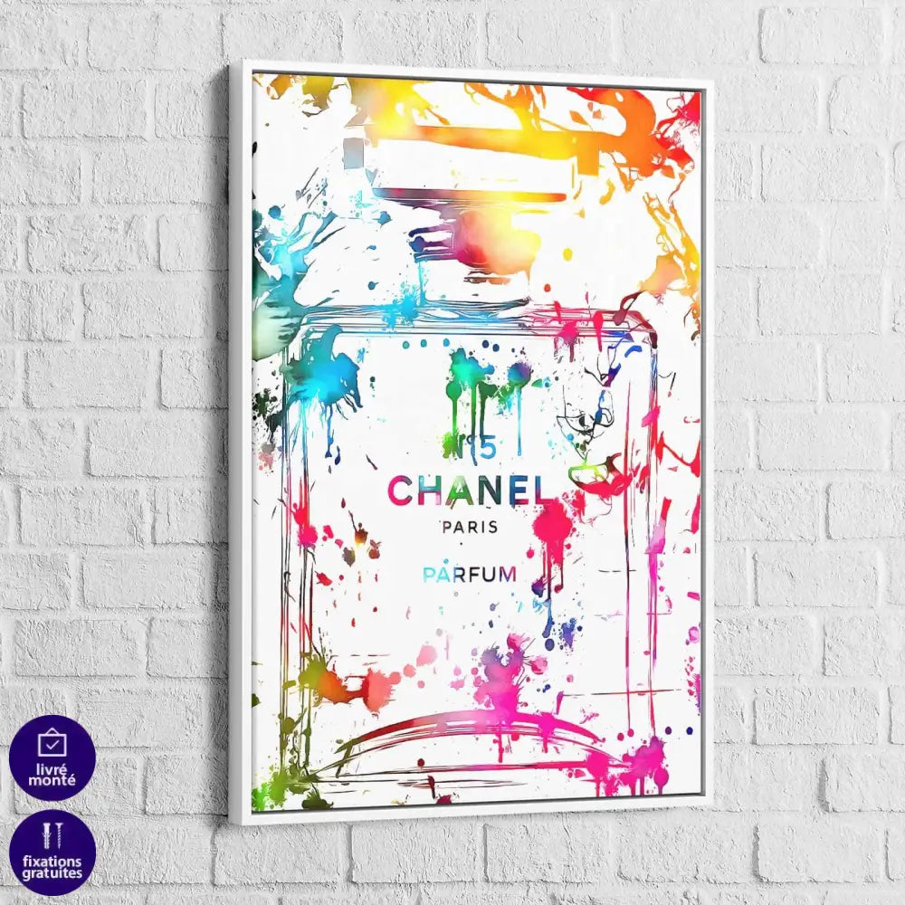 Tableau Fashion Chanel N°5 - Montableaudeco