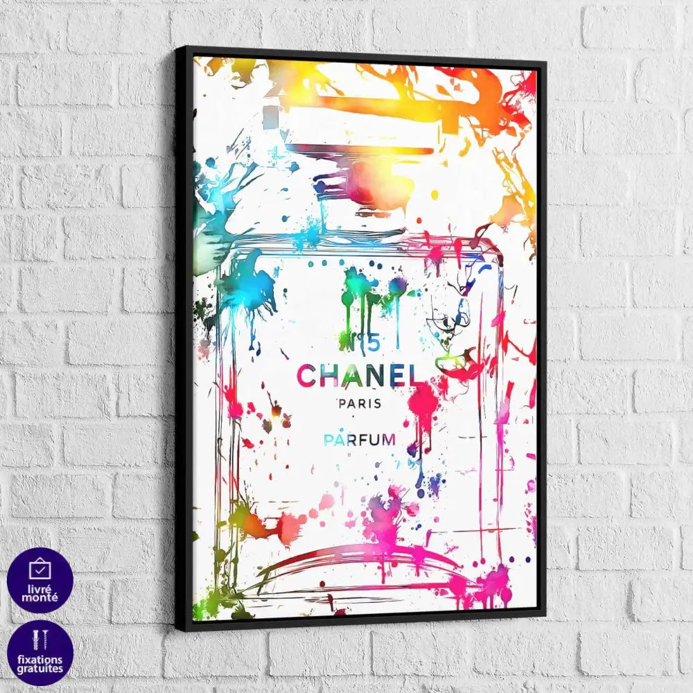 Tableau Fashion Chanel N°5 - Montableaudeco