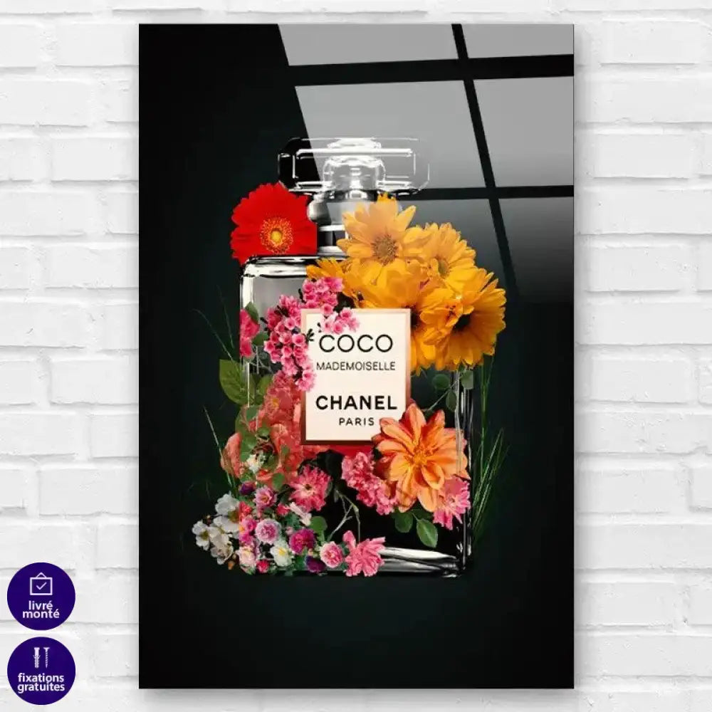 Tableau Fashion COCO CHANEL N°5 - Montableaudeco