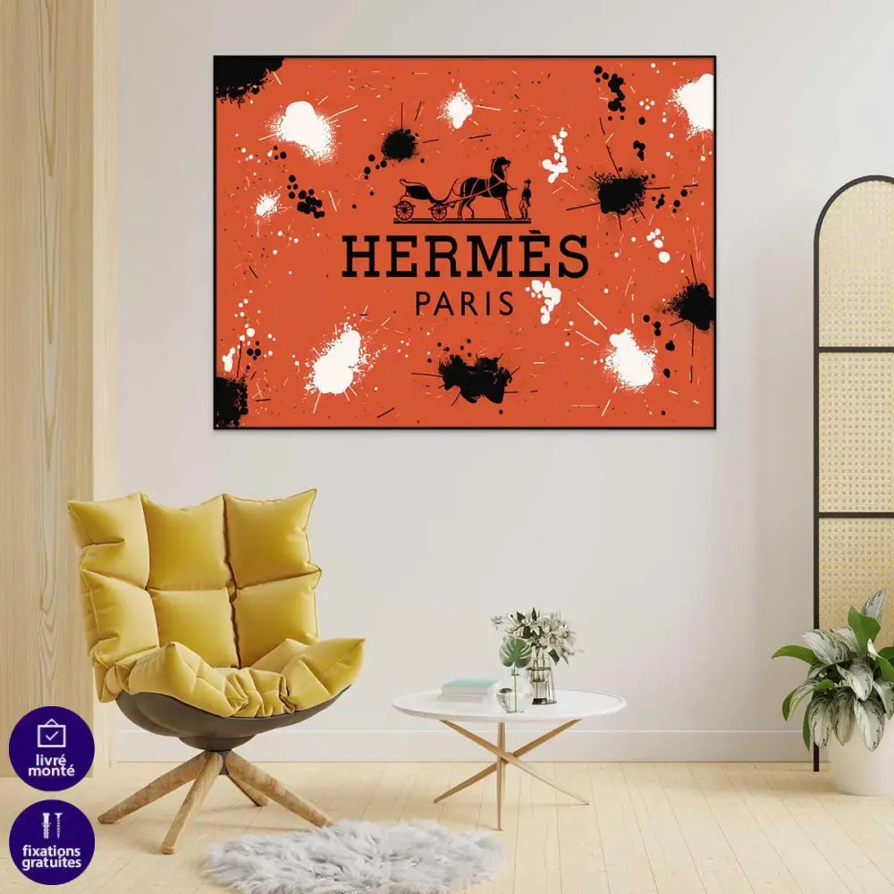 Tableau Fashion Hermès - Montableaudeco
