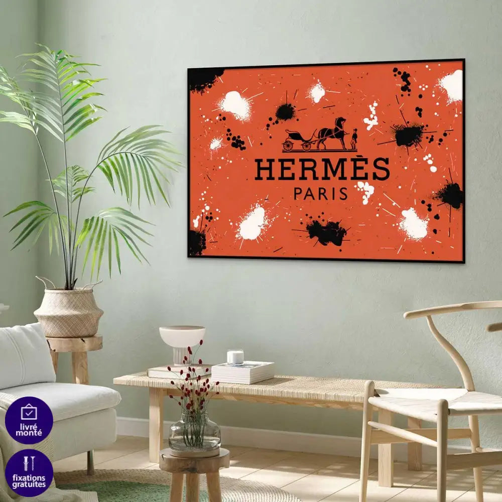 Tableau Fashion Hermès - Montableaudeco