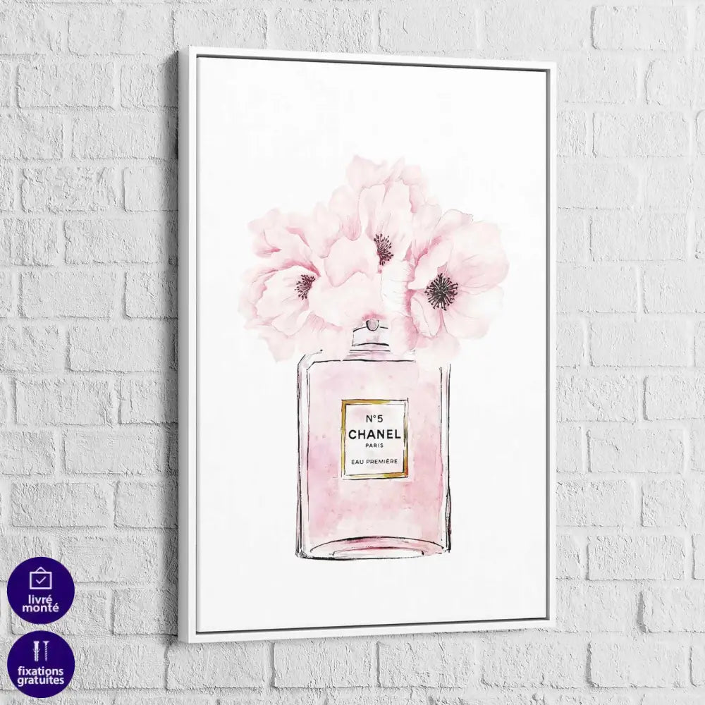 Tableau Fashion Prada et Coco Chanel - Montableaudeco