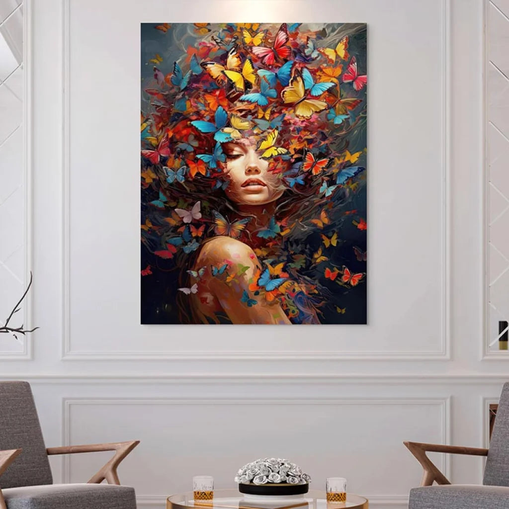 Tableau Femme Beauté Surréaliste Tableau Femme