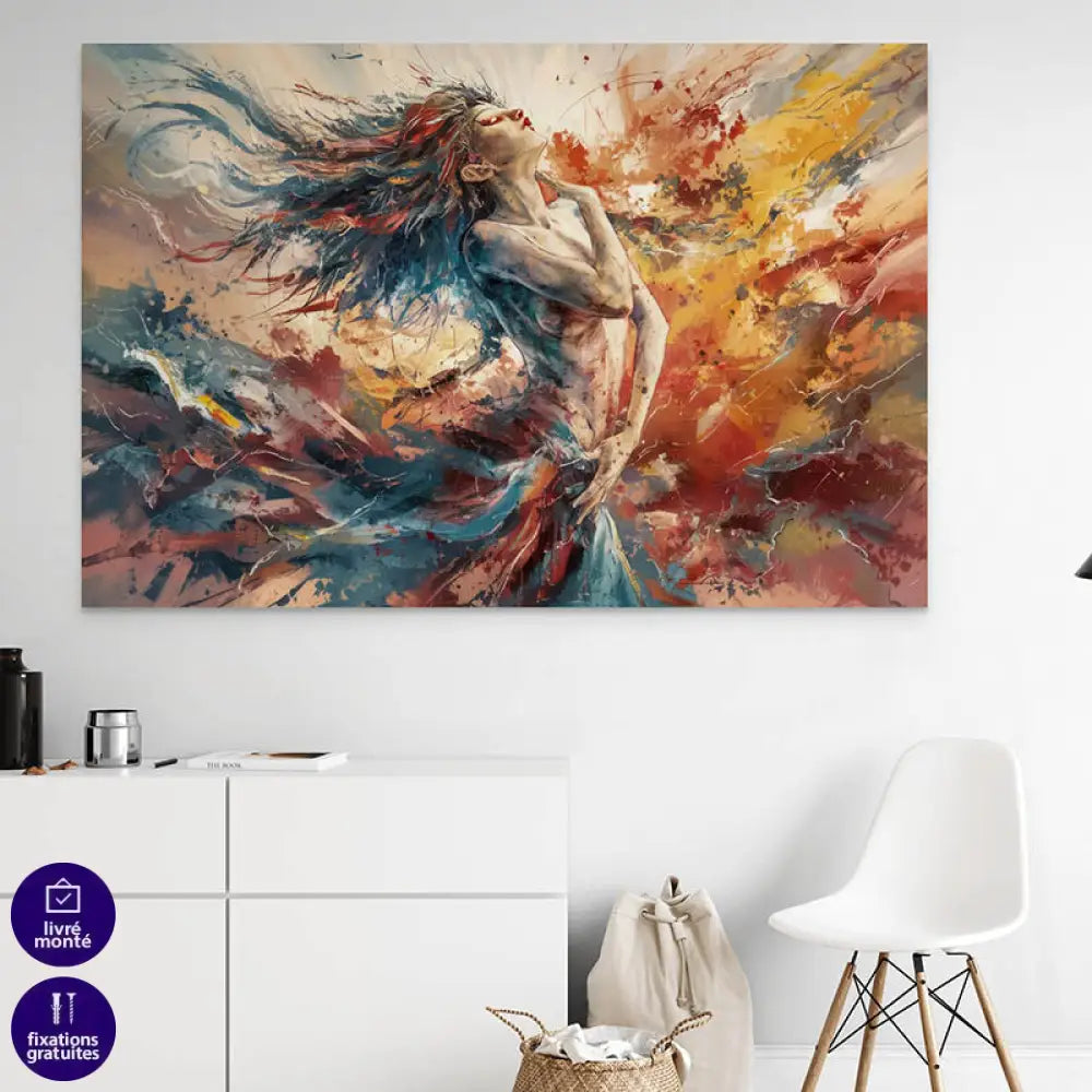 Tableau Femme | Le Souffle de Vie | Déco Tendance