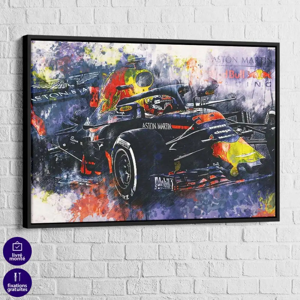 Tableau Formule 1 Red Bull - Montableaudeco