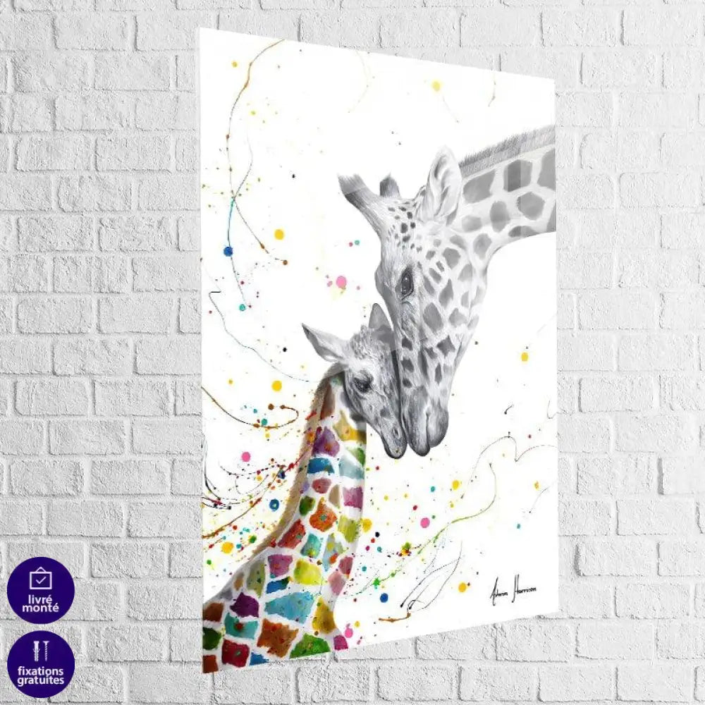 Tableau Girafe Moderne - Montableaudeco