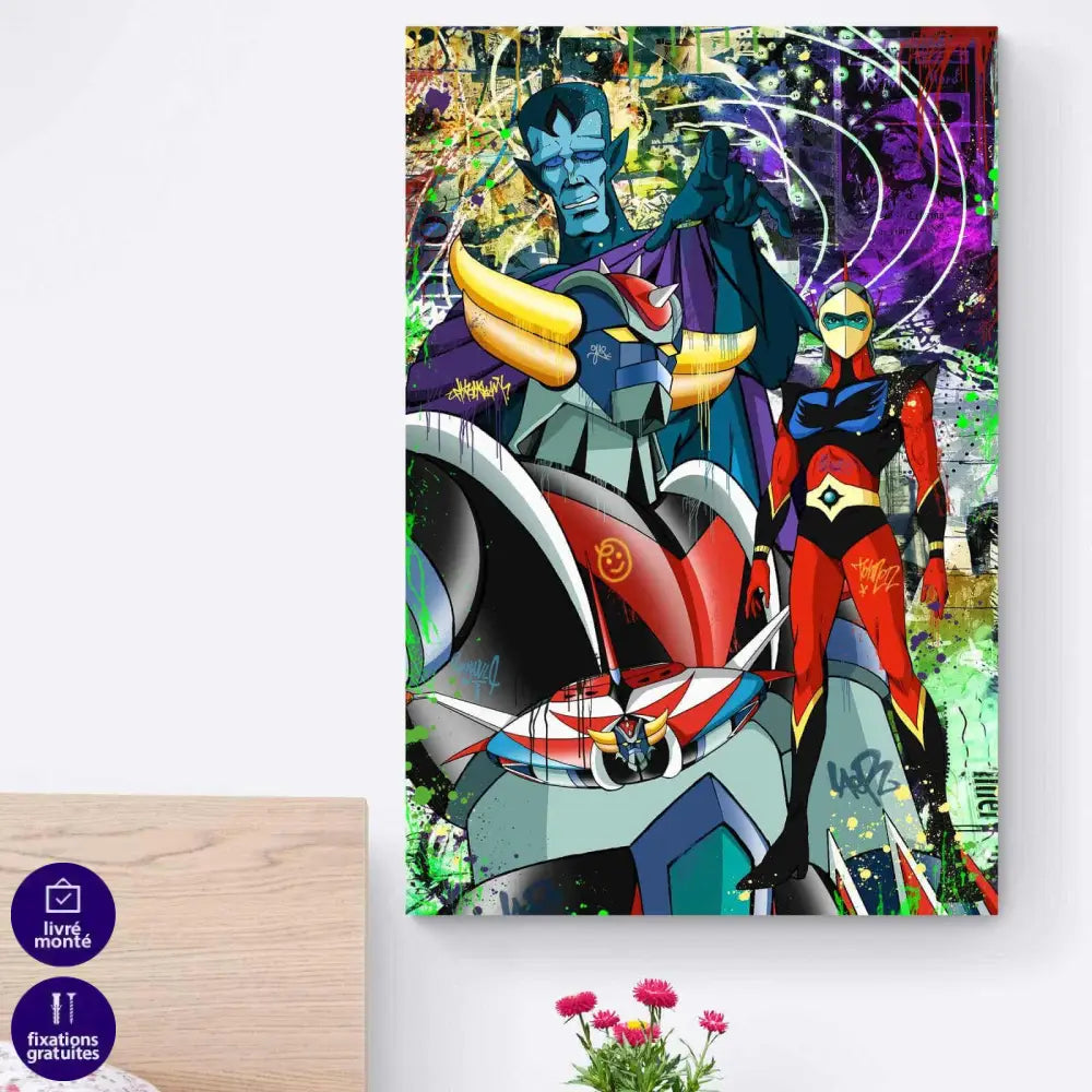 Tableau Goldorak Fan Collection - Montableaudeco