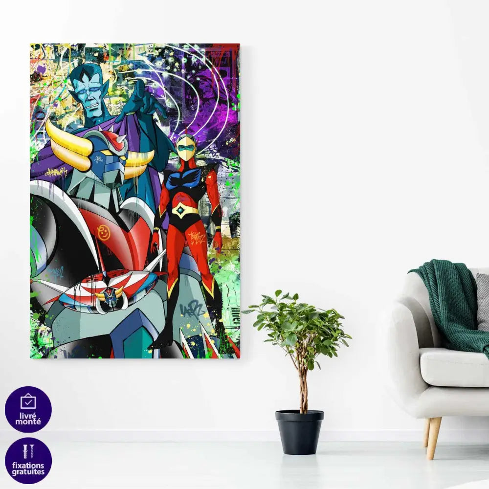 Tableau Goldorak Fan Collection - Montableaudeco