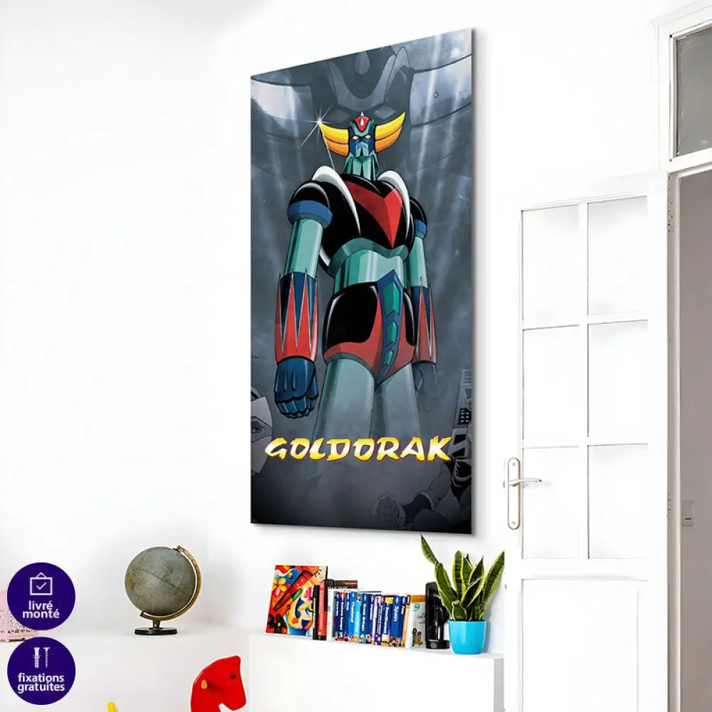 Tableau Goldorak Le Gardien de la Terre b