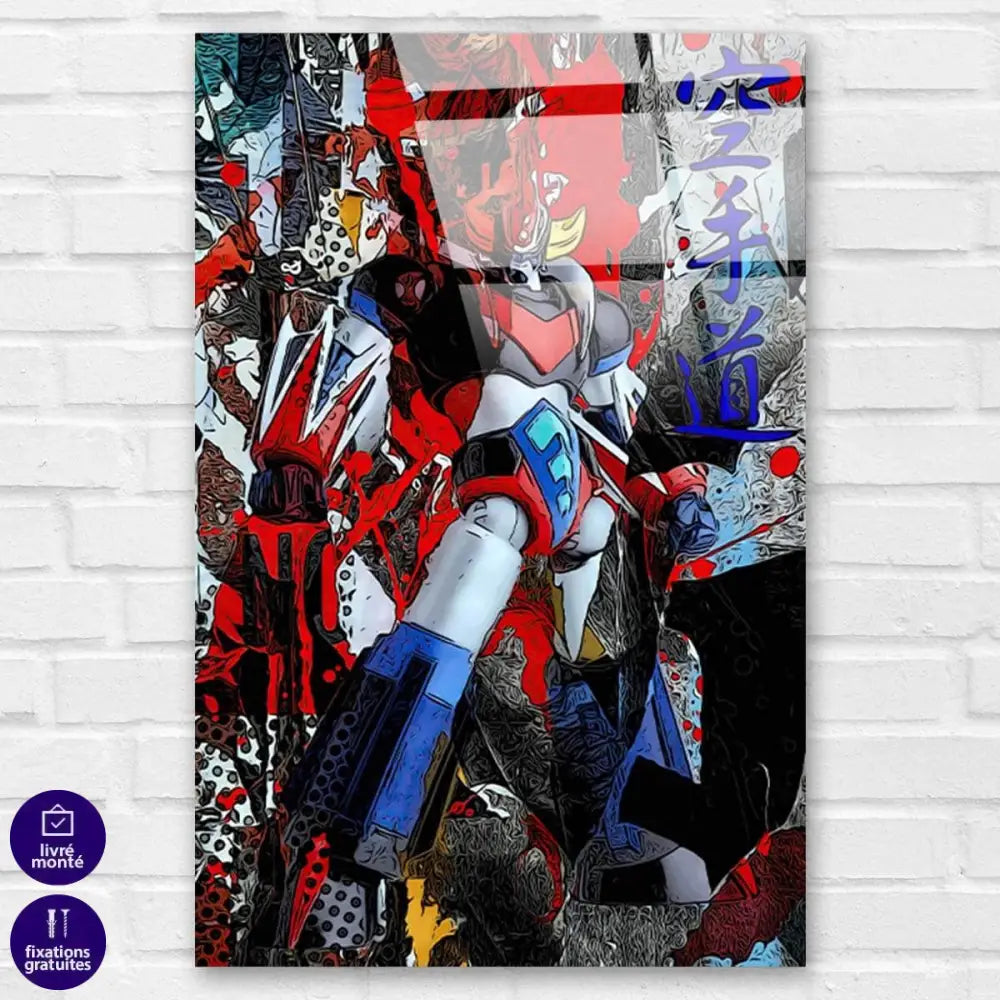 Tableau Goldorak Painting - Montableaudeco