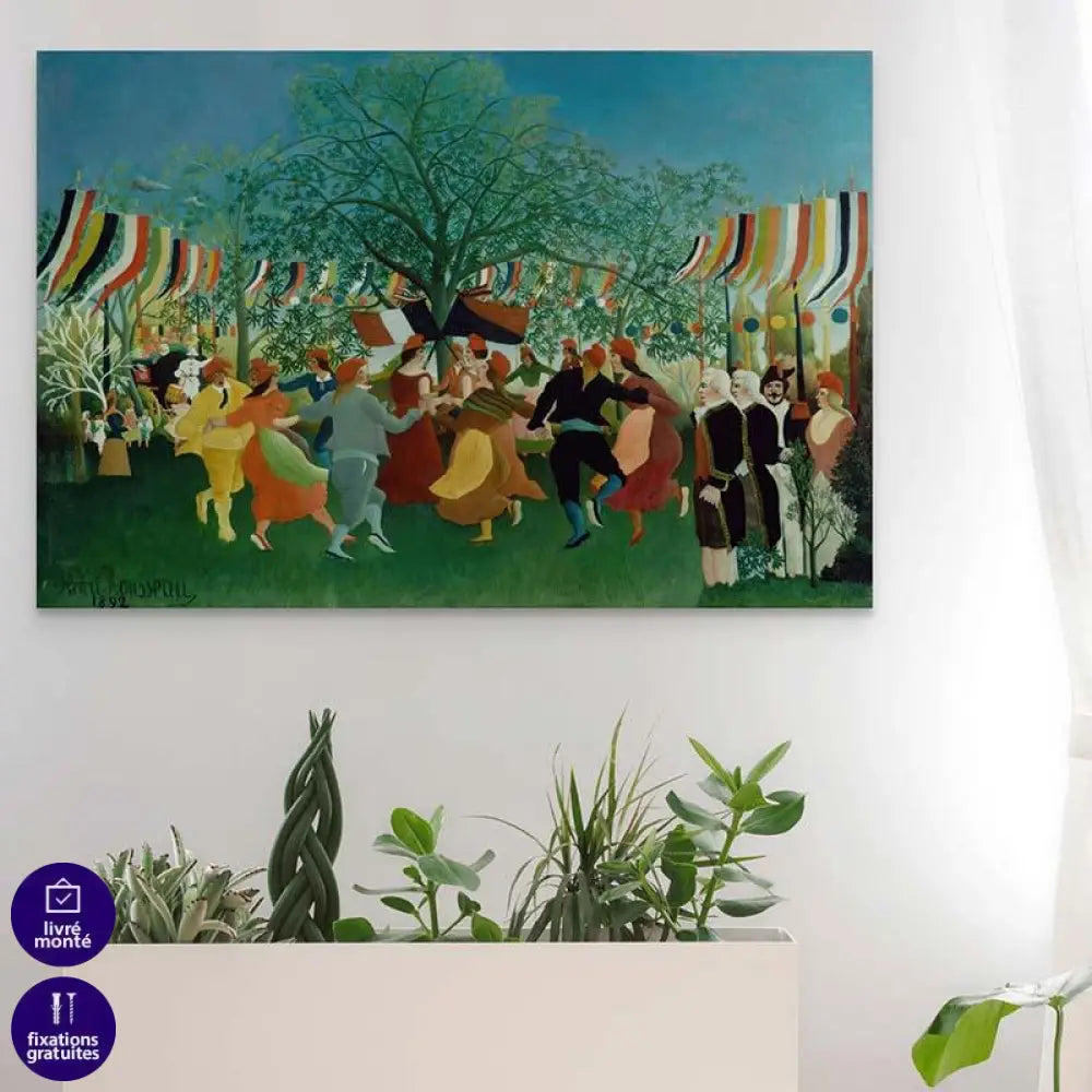 Tableau Henri Rousseau Le Centenaire - Montableaudeco