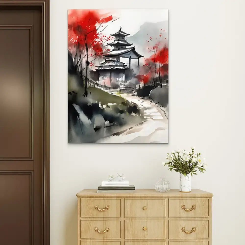 Tableau Japonais Tranquillité d’Automne Tableau Japonais