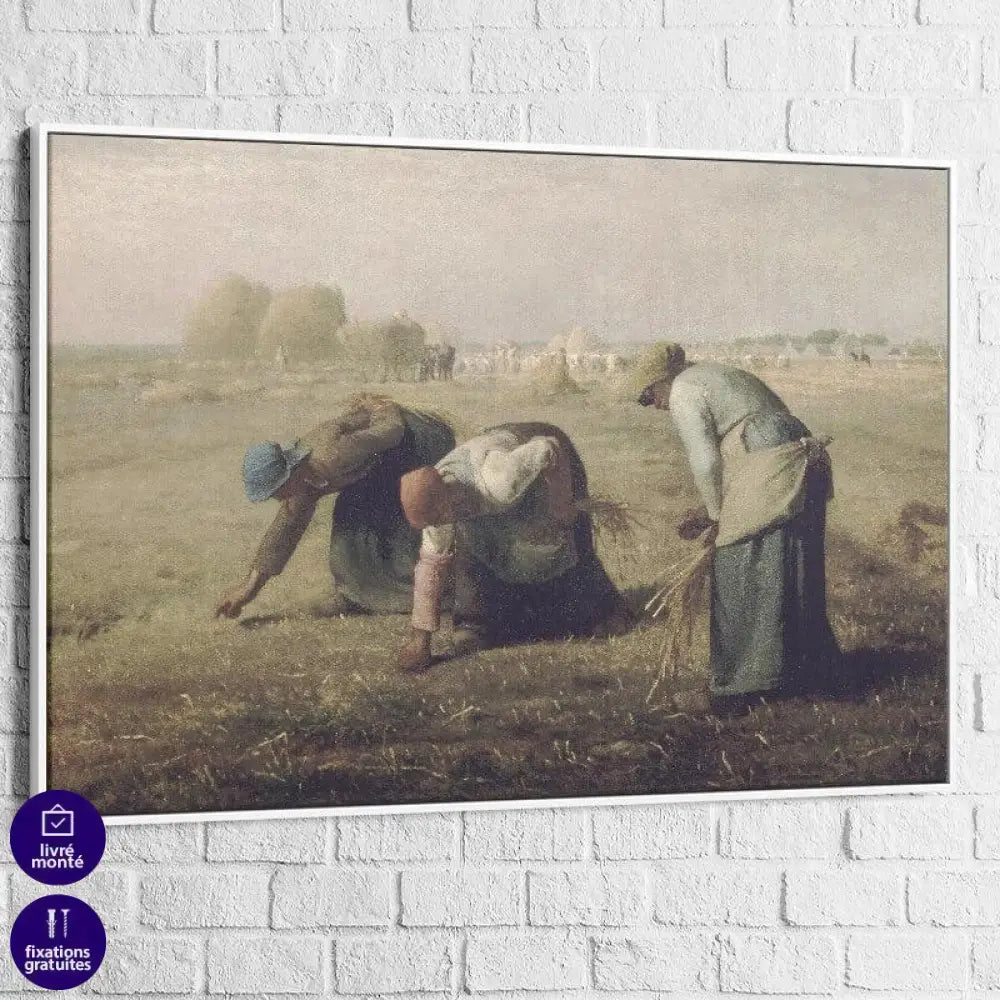 Tableau Jean-François Millet Des Glaneuses - Montableaudeco