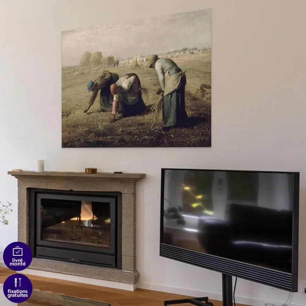 Tableau Jean-François Millet Des Glaneuses - Montableaudeco