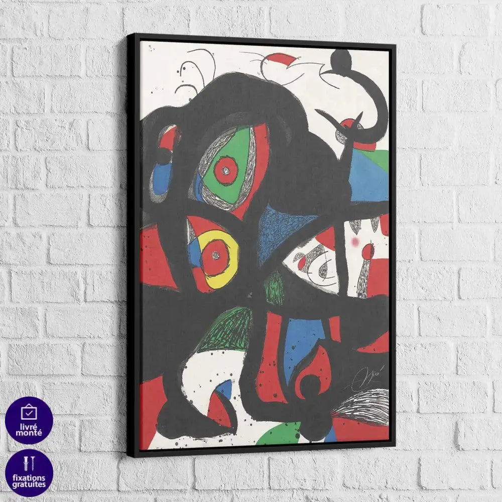 Tableau Joan Miro Gargantua - Montableaudeco