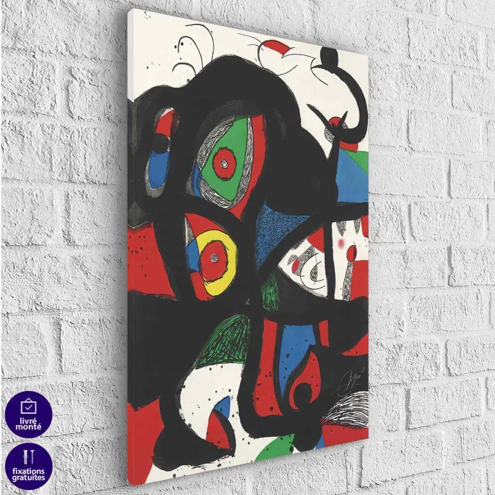 Tableau Joan Miro Gargantua - Montableaudeco