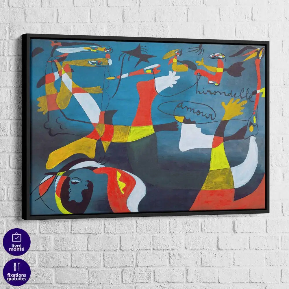 Tableau Joan Miro | Hirondelle D'Amour | Les Promos -20% d