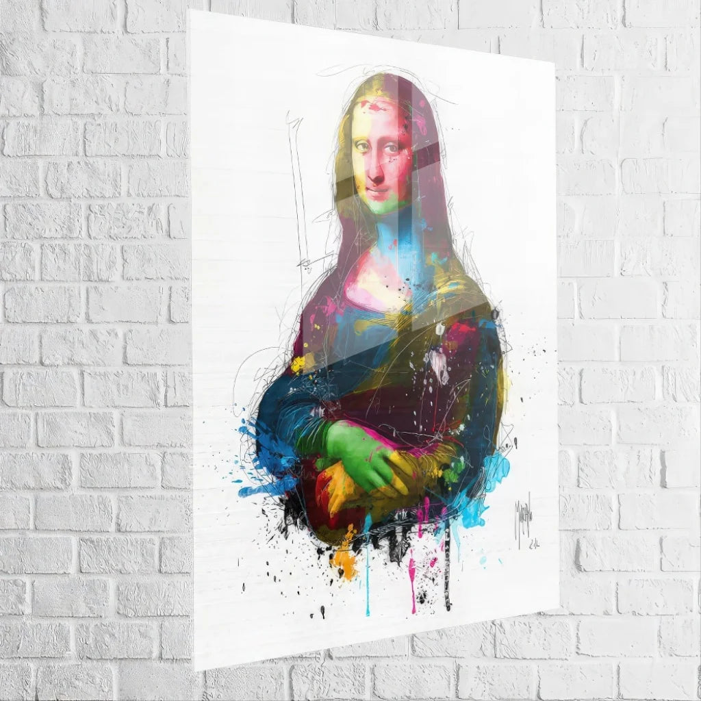 Tableau Joconde Street Colors 40x60cm / Plexiglas Tableau Moderne