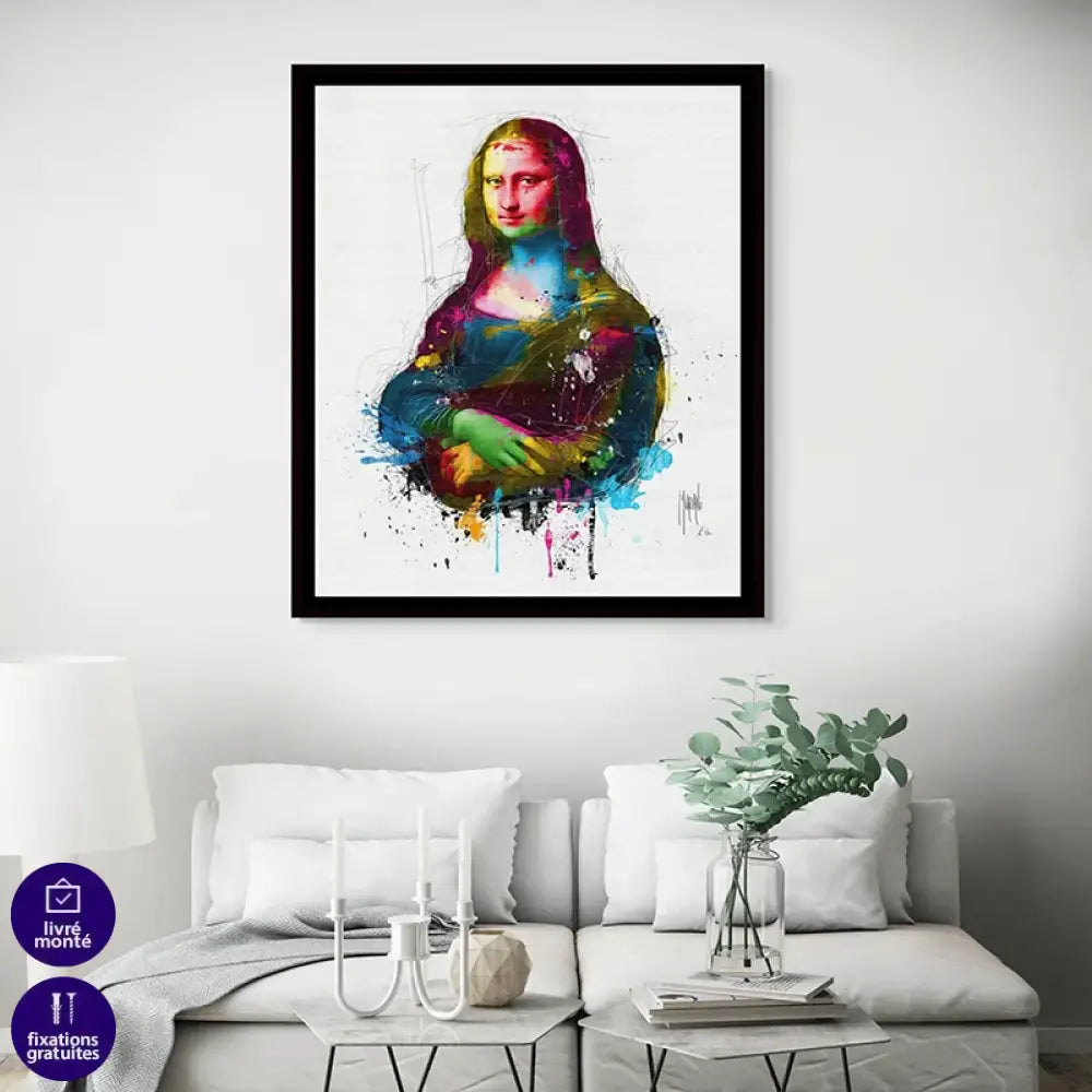 Tableau Joconde Street Colors Tableau Moderne