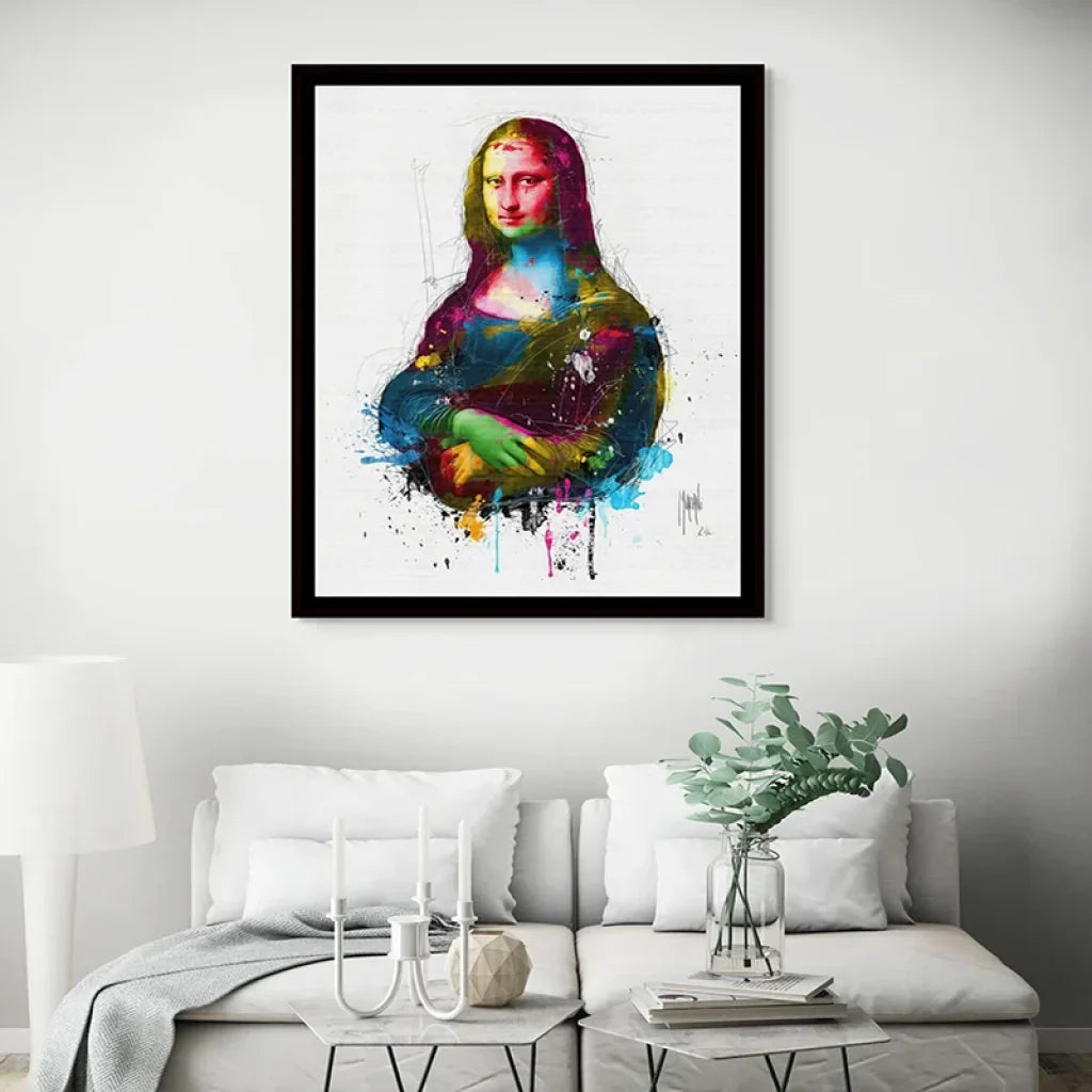 Tableau Joconde Street Colors Tableau Moderne