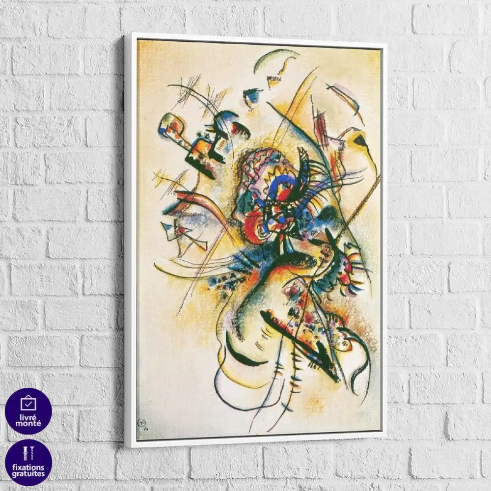 Tableau Kandisky Composition J (1916) - Montableaudeco