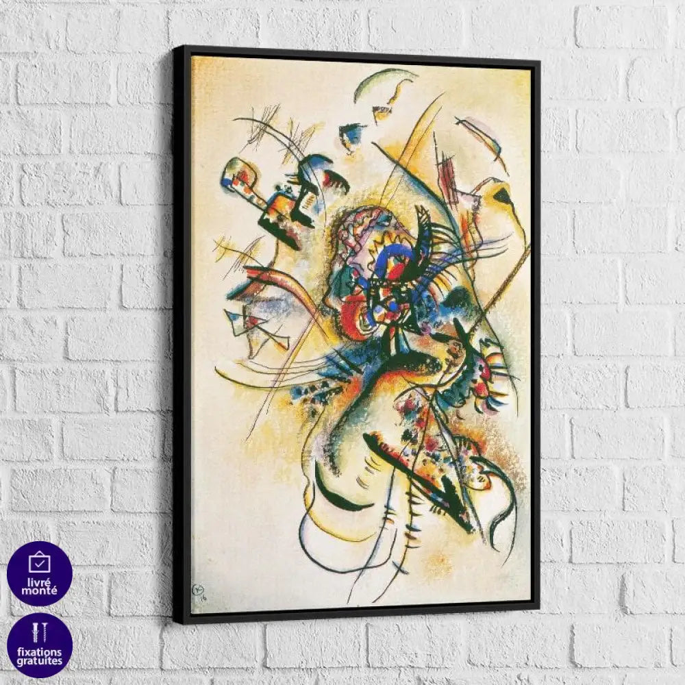 Tableau Kandisky Composition J (1916) - Montableaudeco