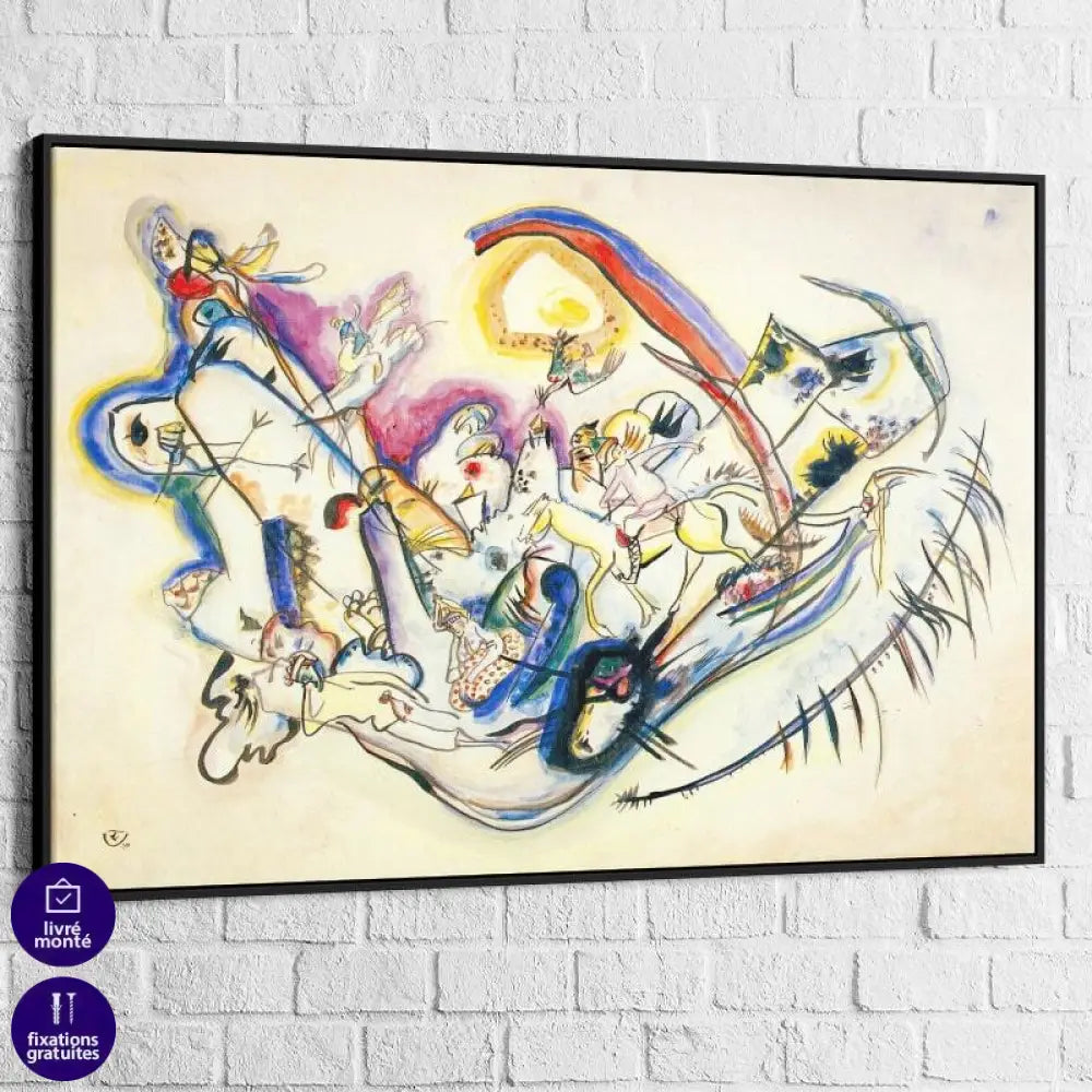 Tableau Kandisky Firebird (1916) - Montableaudeco