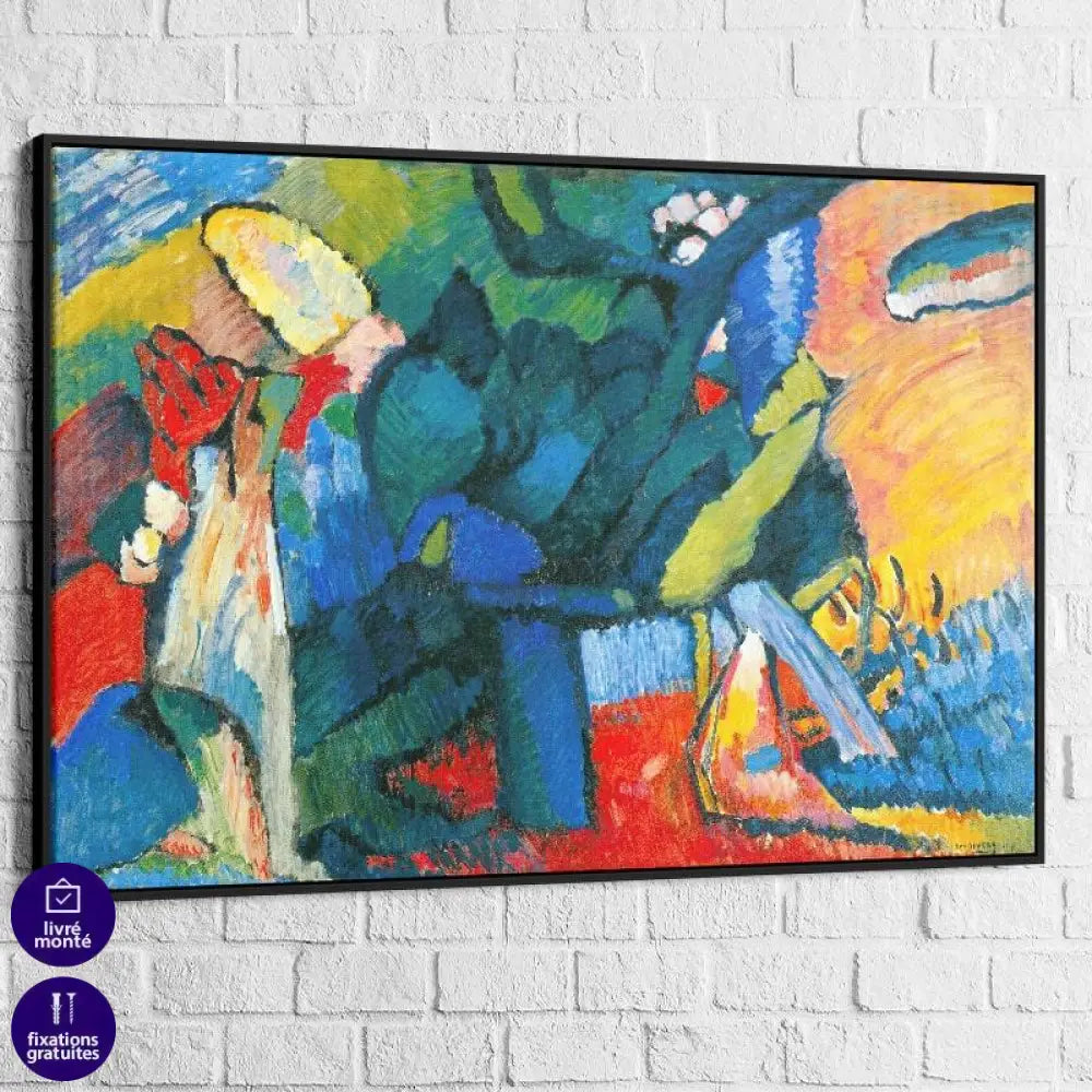 Tableau Kandisky Improvisation 4 (1909) - Montableaudeco