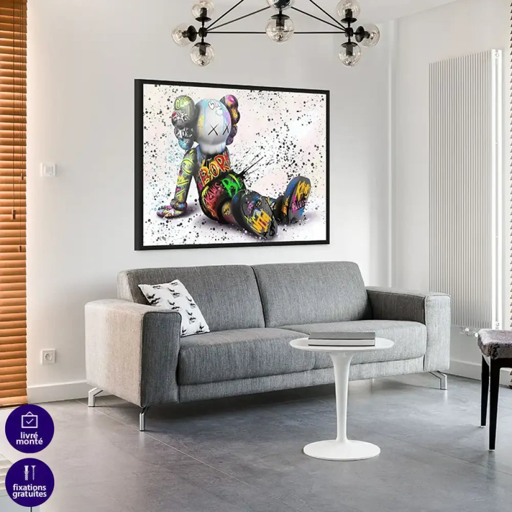 street art coloré attitude rebelle déco urbaine moderne
