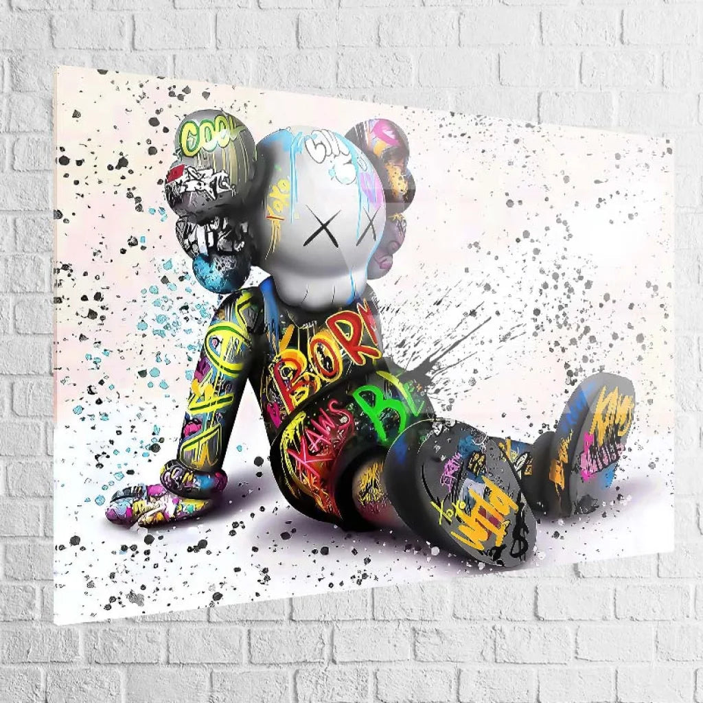 Tableau Kaws Rebel Pop 40x60cm / Plexiglas Tableau Kaws