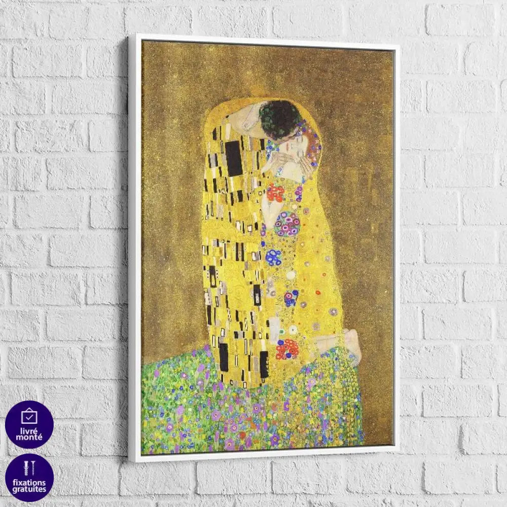 Tableau Klimt | Le Baiser | Offre de Bienvenue -20%