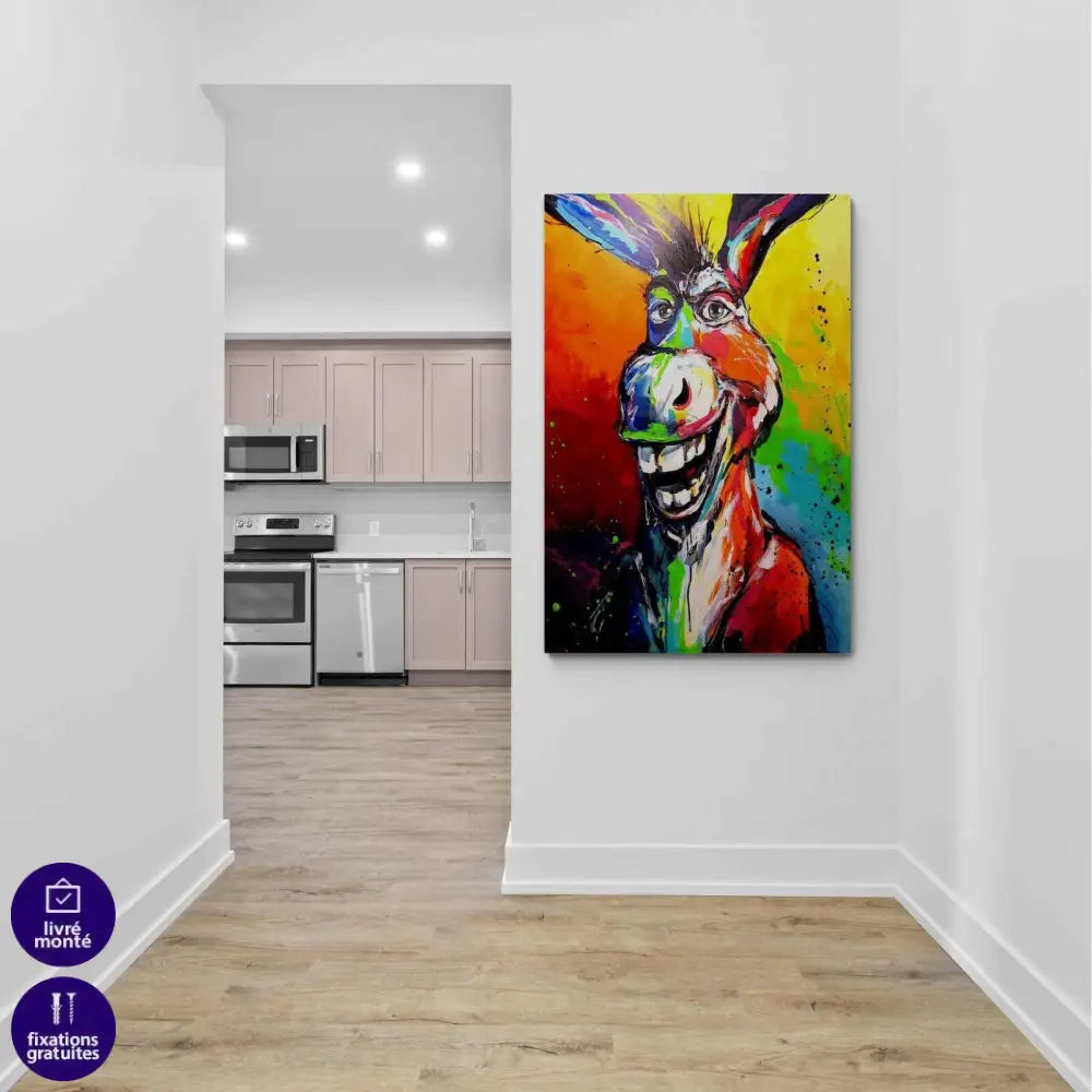 Tableau L'Âne de Shrek - Montableaudeco