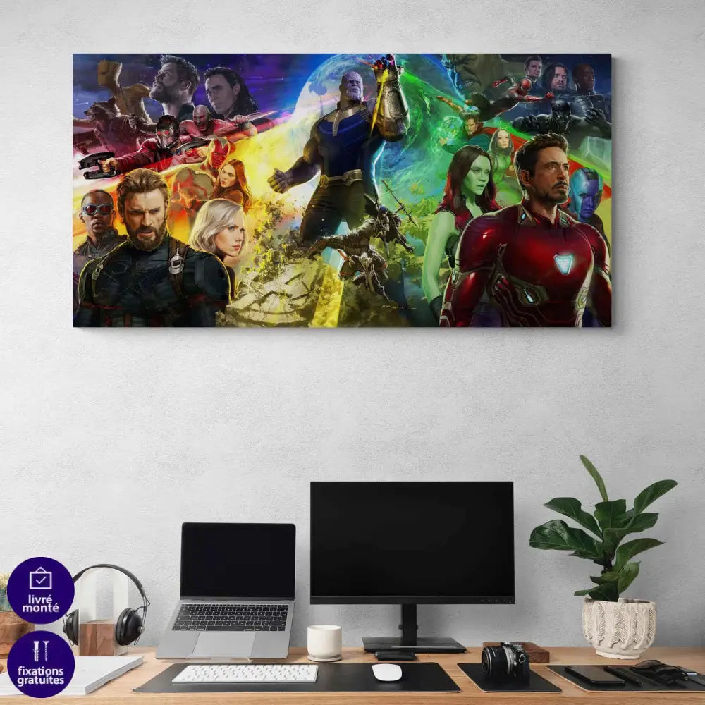 Tableau Marvel Avengers End Game - Montableaudeco