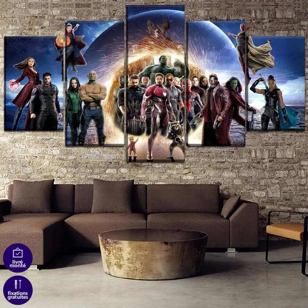 Tableau Marvel Avengers Infinity War - Montableaudeco