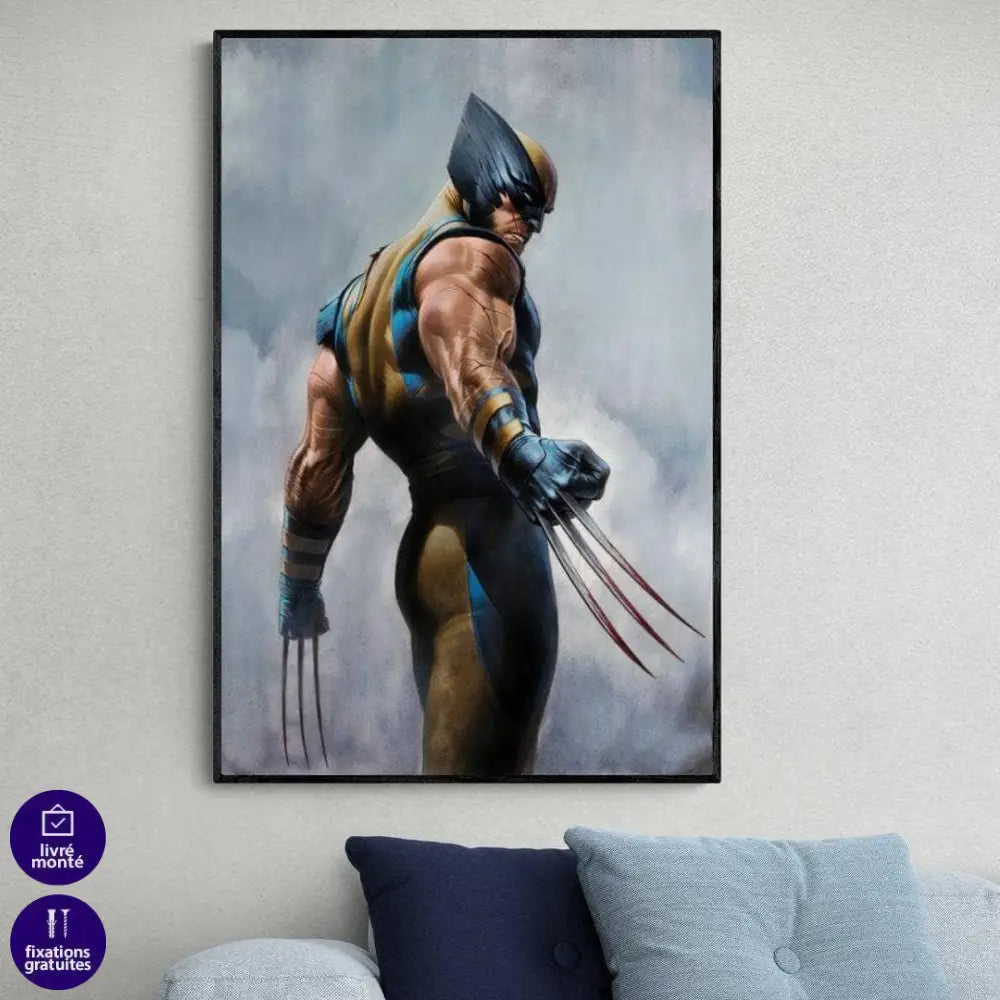 Tableau Marvel Comics Wolverine - Montableaudeco