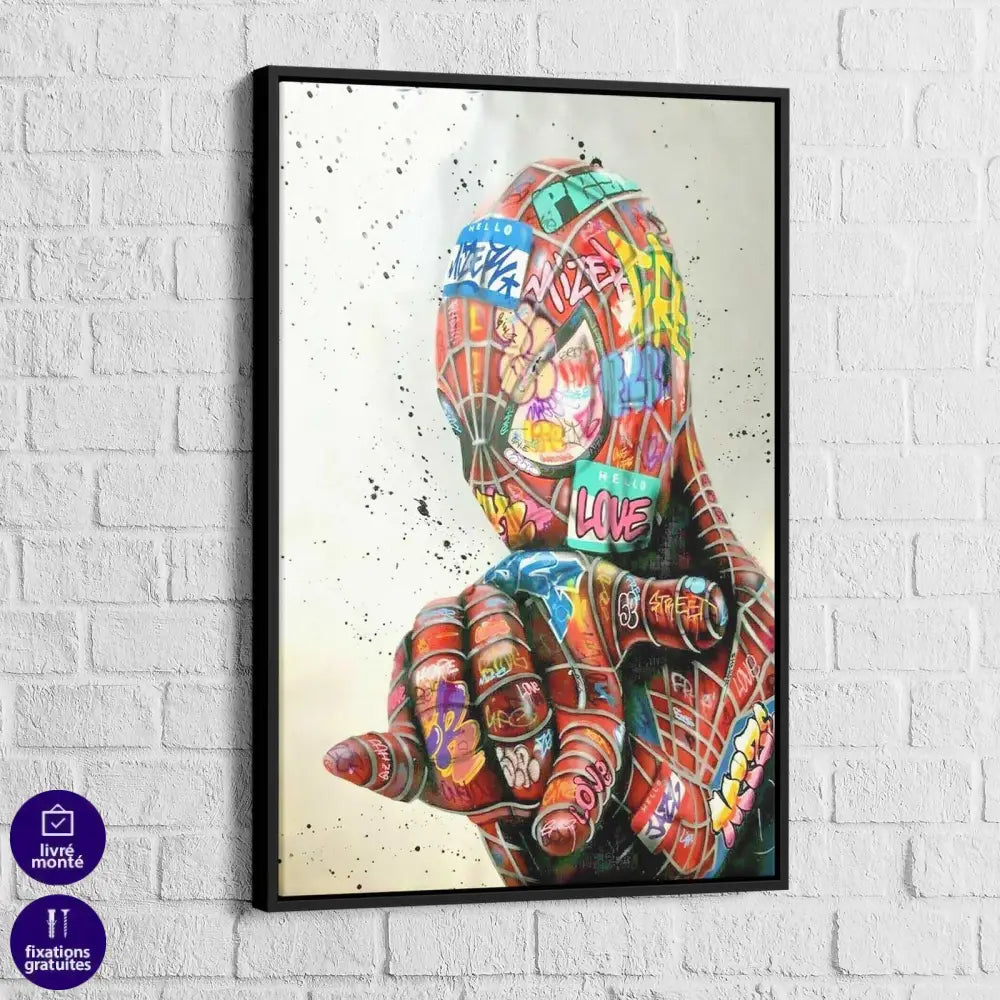 Tableau Marvel Spiderman Art - Montableaudeco