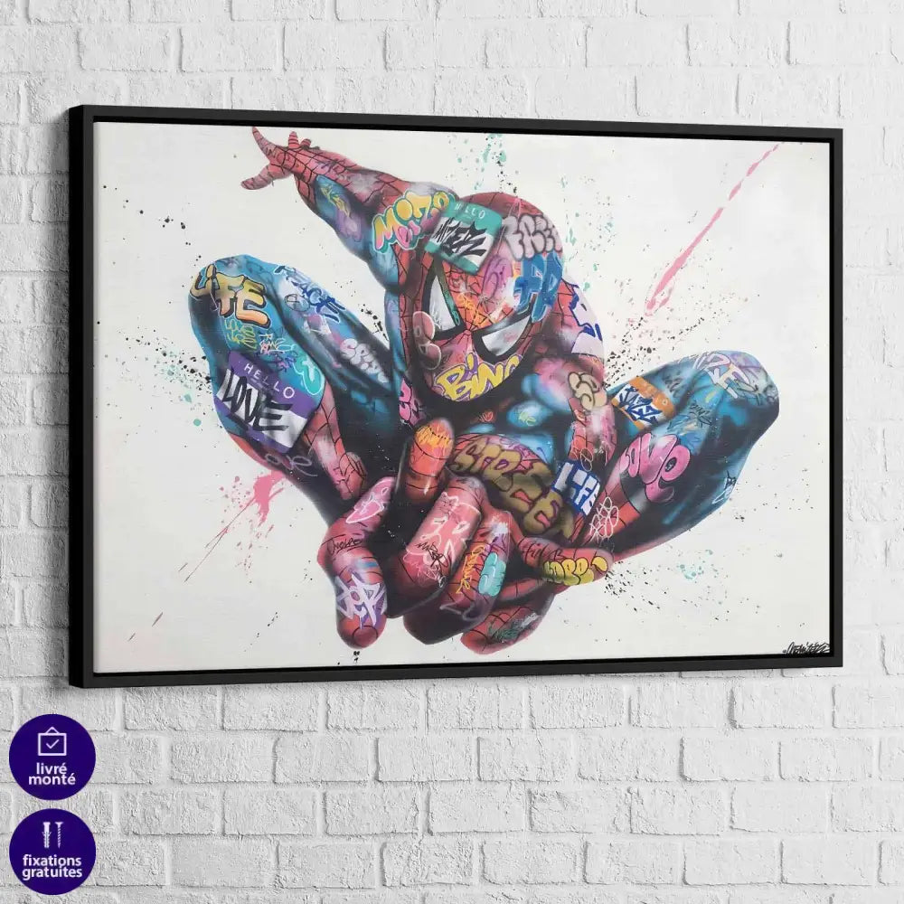 Tableau Marvel Spiderman Graf - Montableaudeco